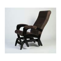 Кресло-маятник Версаль Черный / Кофе с молоком