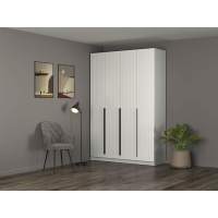 Брандо шкаф для одежды 67.16 МДФ Белый