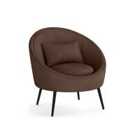 Кресло для отдыха Каро велюр барни шоколад