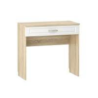 НМ 040.57 Стол туалетный Оливия дуб Сонома/белое дерево