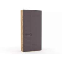 НМ 013.36 Шкаф для одежды Livorno /дуб бунратти / софт графит