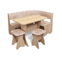 Кухонный набор Тюльпан дуб сонома/велюр латте