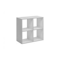 Агата М4 Стеллаж 4-х секционный Белый