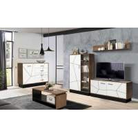 Модульная гостиная Гамма 2 Таксония/Белый