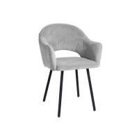 Стул Виктория велюр белый