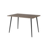 Стол Браун, Черный муар/Дуб кантри