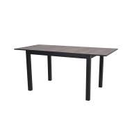 Стол Саен 30, Черный муар /таксония темный/ кромка черная