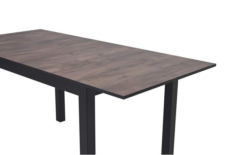 Стол Саен 30, Черный муар /таксония темный/ кромка черная-2