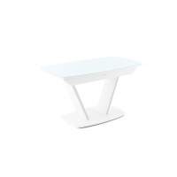 Стол Дрезден, Белый/Белый матовый шагрень