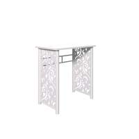 Туалетный столик Пармин белый шагрень