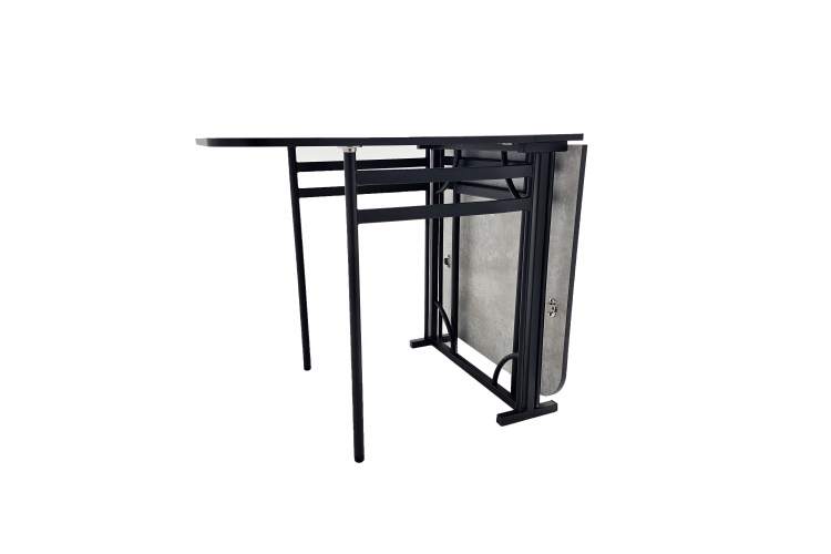 Стол-книжка Искра, Цемент, Черный муар-3