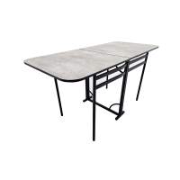 Стол-книжка Искра, Цемент, Черный муар