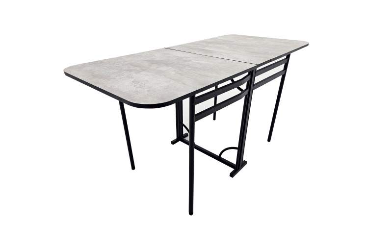 Стол-книжка Искра, Цемент, Черный муар