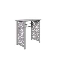 Туалетный столик Пармин серый шагрень