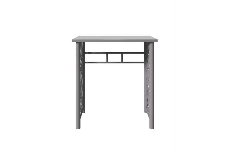 Туалетный столик Пармин серый шагрень-1