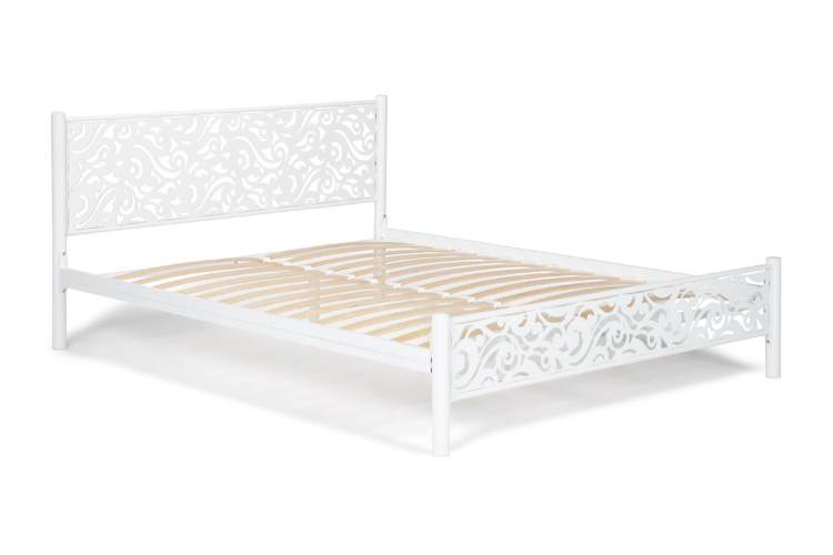 Кровать Парма 160*200, белый шагрень