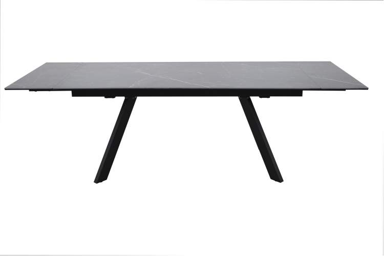 Стол Монако NEW, Керамогранит, Черный матовый муар/Greys black-4