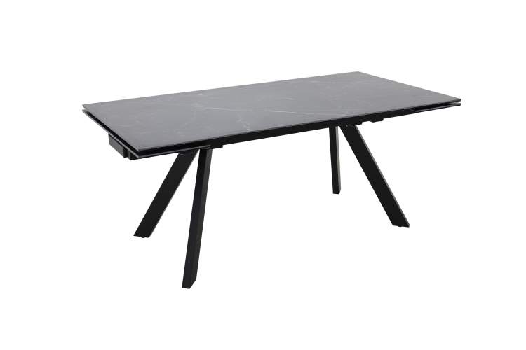 Стол Монако NEW, Керамогранит, Черный матовый муар/Greys black-5