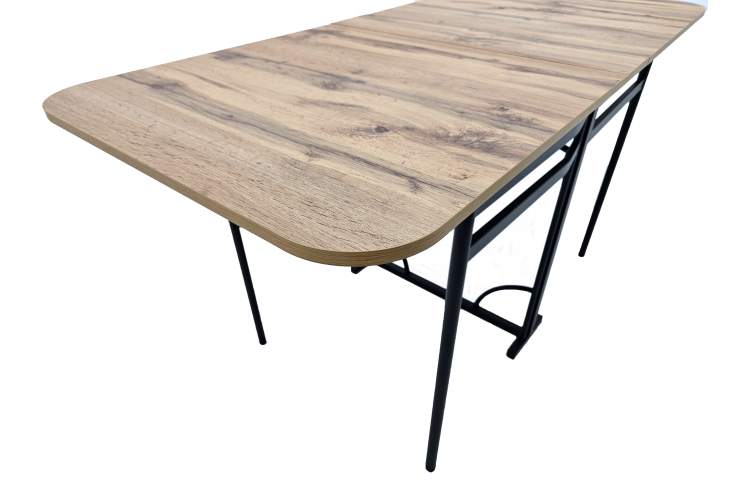 Стол-книжка Искра, Дуб вотан, Черный муар-5