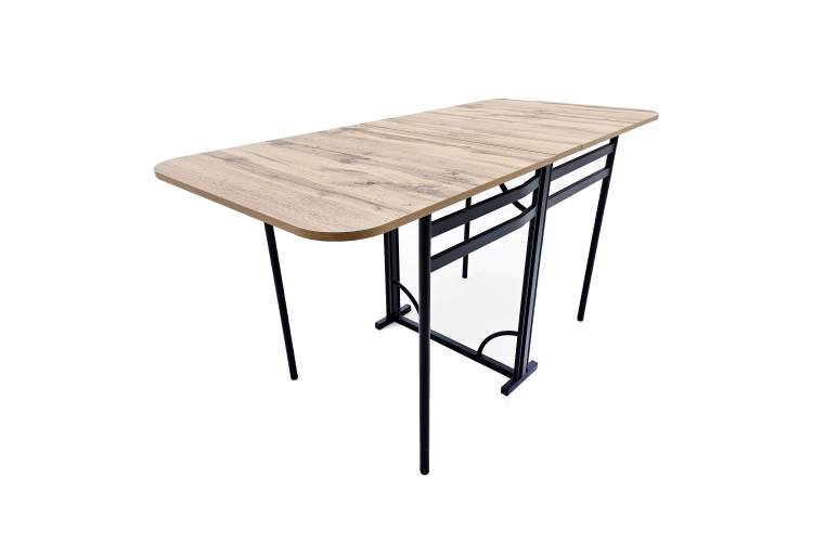 Стол-книжка Искра, Дуб вотан, Черный муар