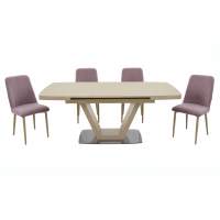 Обеденная группа Фоджа/Дейзи капучино 160 (101270, 102129)