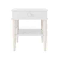 Тумба прикроватная ЛОРИ ММД 207, белый/белый