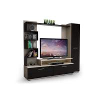 Тумба ТВ-1 млечный/венге