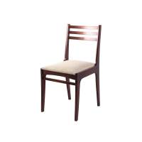 Стул Грис, Грецкий орех/Аполло бежевый