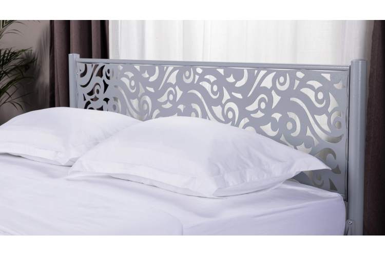 Кровать Парма 140*200, серый шагрень-5