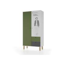 Шкаф STORY Пушкин 100, белый шёлк