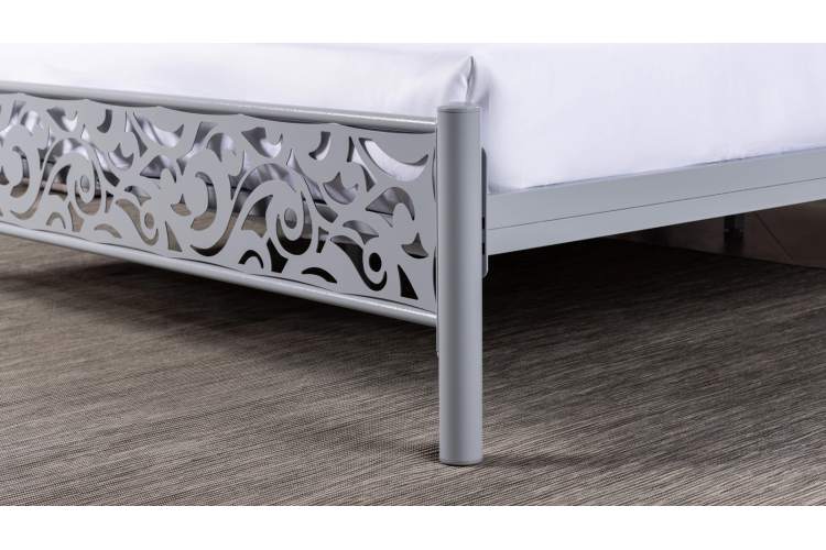 Кровать Парма 160*200, серый шагрень-2