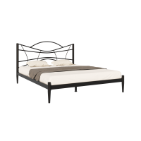 Кровать КМД 27 НОРИ 140 черный Кровать КМД 27 НОРИ 140 черный