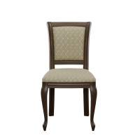 Стул Кабриоль, Орех тёмный, ткань Призма 37/1