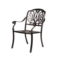 Кресло из литого алюминия Феникс «FENIX» — Бронза