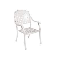 Кресло из литого алюминия ВУЛКАН «VOLCANO» — Белый