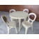 Комплект пластиковый мебели «Рига» (стол круглый Ривьера D 900 + 4 стула Цертоса)