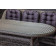 Обеденный комплект садовой мебели МЭДИСОН «MADISON» овальный стол + 3-х местный диван + 2 кресла с подушками на сиденье и спинку