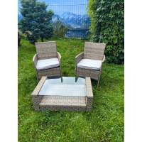 Комплект мебели Анкор Balcony Set с столиком Сантьяго greige