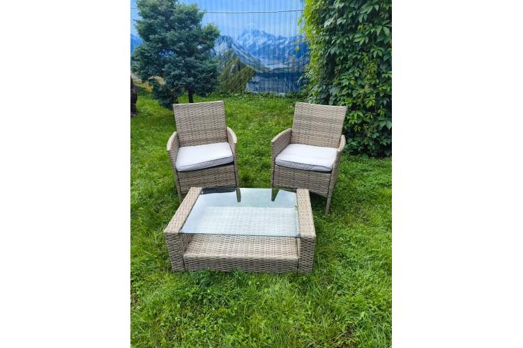 Комплект мебели Анкор Balcony Set с столиком Сантьяго greige