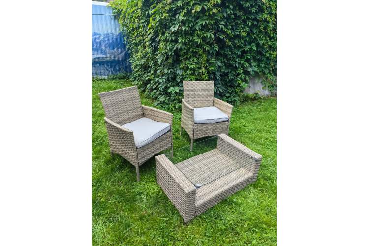 Комплект мебели Анкор Balcony Set с столиком Сантьяго greige-1