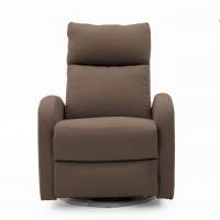 Кресло реклайнер Волдер «WOLDER» 3 в 1 (вращение, качание, раскладывание) — Brown