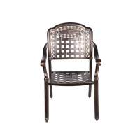 Кресло из литого алюминия ВУЛКАН «VOLCANO» — Бронза