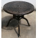 Комплект мебели из литого алюминия стол ОРХИДЕЯ «ORCHID» D100 арт.6053 + 2 кресла ВУЛКАН «VOLCANO» арт.N008 bronze