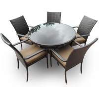 Обеденная группа из искусственного ротанга ЭММА «EMMA» (6 предметов)