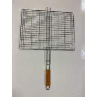 Решетка для барбекю-гриль Grilling BBQ Basket 35*45 см нержавеющая сталь