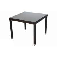 Стол из искусственного ротанга на металлическом каркасе ТОКИО «TOKYO» Dark brown арт.75738