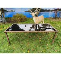 Стол из искусственного ротанга ЕГИПЕТ «EGYPT» 200х90 (Brown)