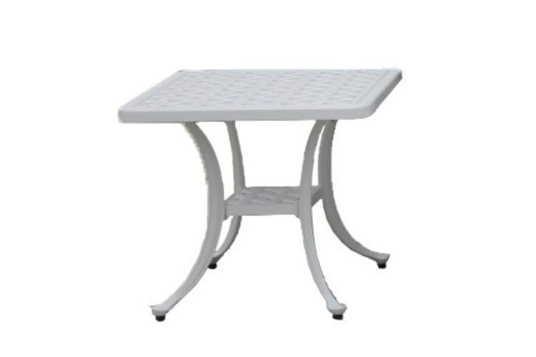 Кофейный набор уличной мебели из литого алюминия столик Вилла + 2 кресла Седона-3