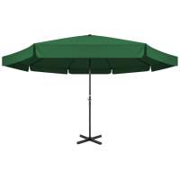 Садовый зонт алюминевый D400 БИГ «BIG» — Зеленый