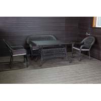 Садовый комплект из искусственного ротанга Мэдисон НЬЮ (Medison NEW) Lunch set с подушками на сиденье